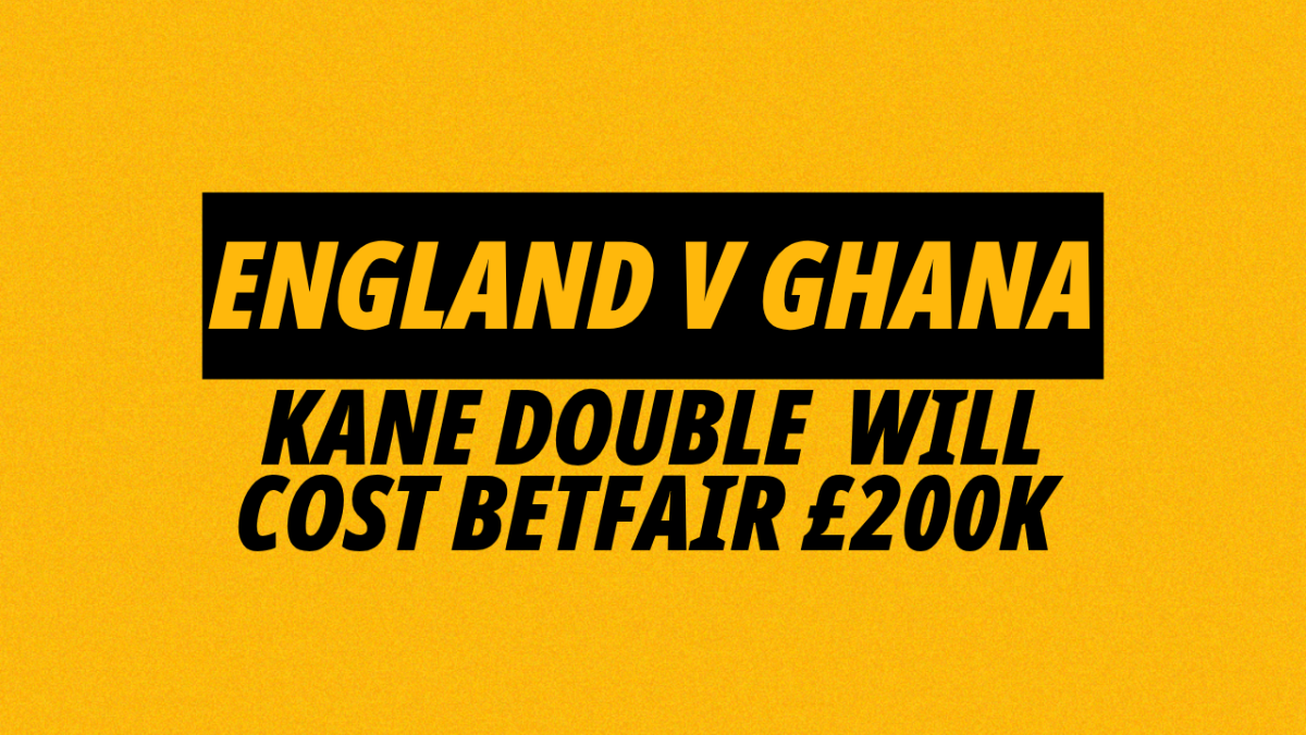 Image for England v Ghana Harry Kane Betfair news